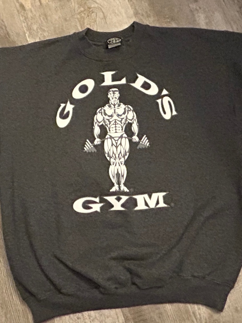 Men’s Gold’s Gym Sweatshirt Vintage 90s